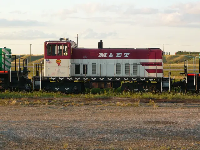 Locomotive 604 at Aylesbury rail yard